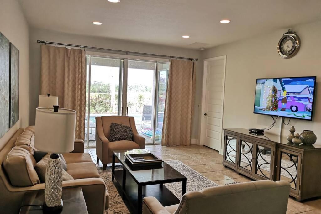 Luxurious Modern Villa Near Disney With Theater, Pool And Spa In Encore Resort At Reunion 올랜도 외부 사진