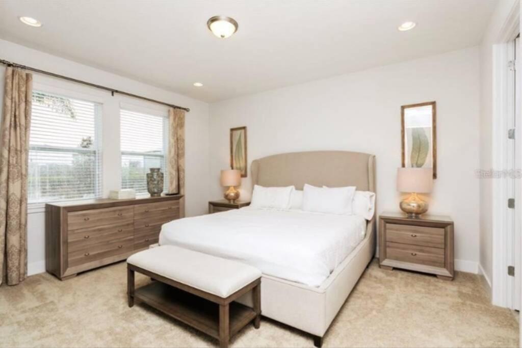 Luxurious Modern Villa Near Disney With Theater, Pool And Spa In Encore Resort At Reunion 올랜도 외부 사진